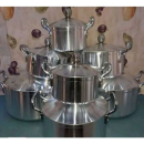 7Pcs Set Of Aluminium Pot