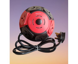 Extension 6 Way Multi-Extension Cord Sockets