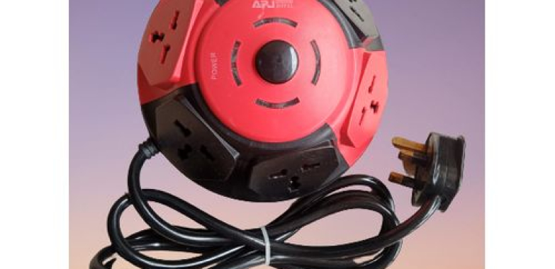 Extension 6 Way Multi-Extension Cord Sockets