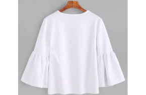 Top With Bell Sleeves
