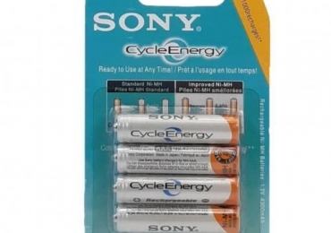 Sony Rechargeable AAA R03 1.2V Battery