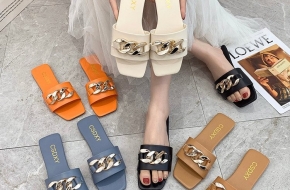 Selling of slippers