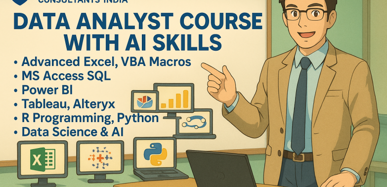 Learn Alteryx for Data Analytics in Delhi, Microsoft 365 Copilot Certification,” SLA Consultants India” Update Job with AI Skills for 2026.