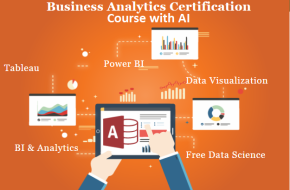 Business Analytics Certification Course in Delhi for In-Demand Analytics Skills with Free Alteryx, R and Gen AI Skills with IBM Certification Support by SLA Consultants India