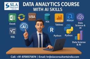 Data Analyst Course in Noida, Sector 15, Free Alteryx, R Business Analytics with AI by SLA Consultants Noida,  Update Skills for 2026 Jobs
