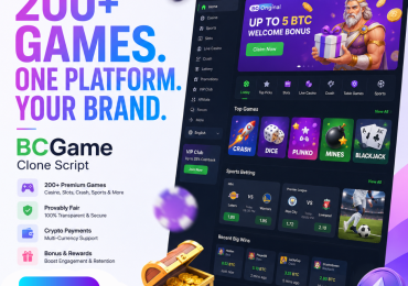 200+ Games. One Platform. Your Brand. — BCGame Clone Script