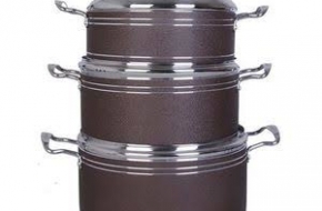 3 Piece Non-Stick Pot Big Size
